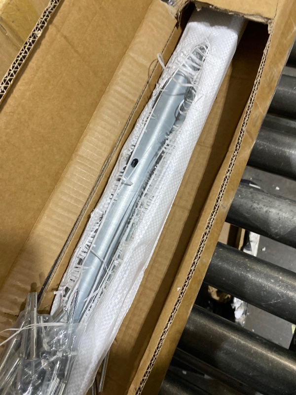 Photo 1 of 30 Ft V-Track Galvanized Inverted V Track with Hammer Drive in Anchors for Sliding Rolling Chain Rack Driveway Gate, Heavy Duty Sliding Driveway Gate Track