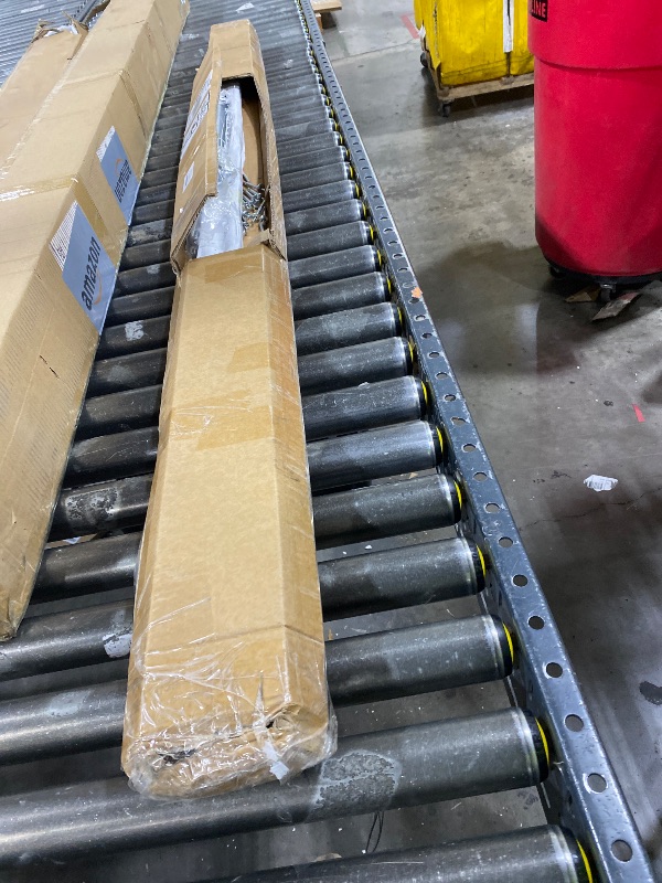 Photo 1 of 30 Ft V-Track Galvanized Inverted V Track with Hammer Drive in Anchors for Sliding Rolling Chain Rack Driveway Gate, Heavy Duty Sliding Driveway Gate Track