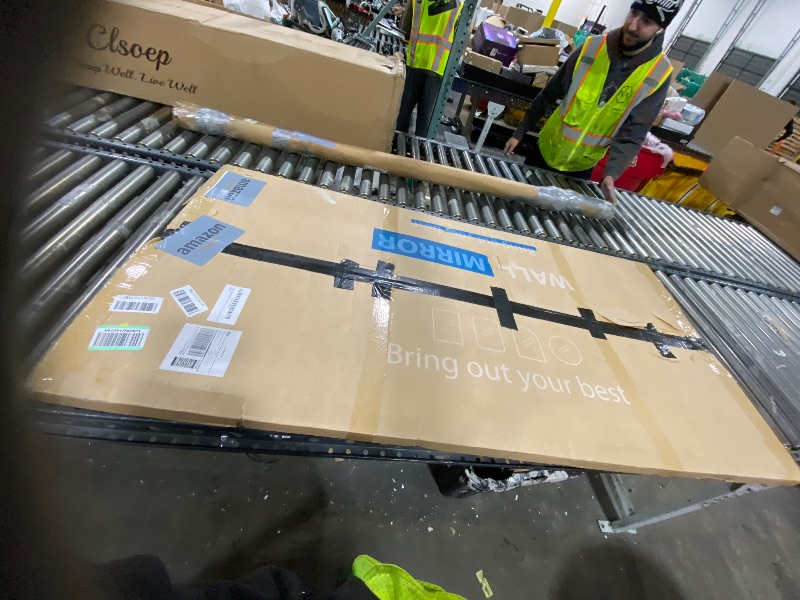 Photo 1 of Koonmi 30x60 LED Bathroom Mirror, Backlit + Front Lit, LED Bathroom Mirror with Lights for Wall, 3 Colors, Anti-Fog, Dimmable Brightness, Memory Function, Tempered Glass