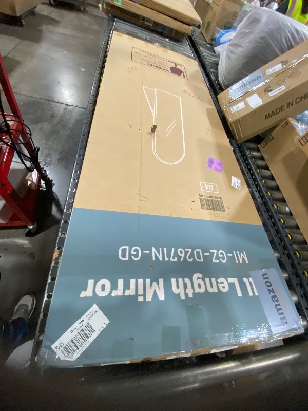 Photo 1 of Arched Full-Length Mirror 64 X 21, Full-Length Mirror with Bracket