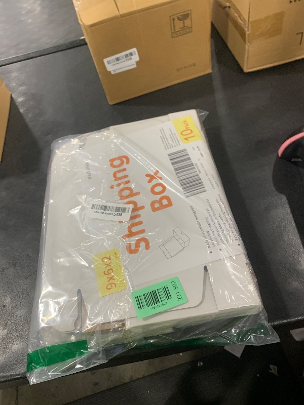 Photo 1 of 10 Pack 9"x6"x2" inch Small Shipping Boxes White Corrugated Cardboard Box for Small Business, Mailer, Shipping, and Packing