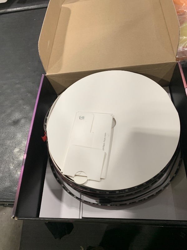 Photo 1 of Philips Hue Play Gradient 65" Smart TV Light Strip, Flowing Color-Changing LED Strip Lights, Multicolor TV Backlight Sync with Music and Gaming, Requires Bridge & Sync Box, Control with App and Voice