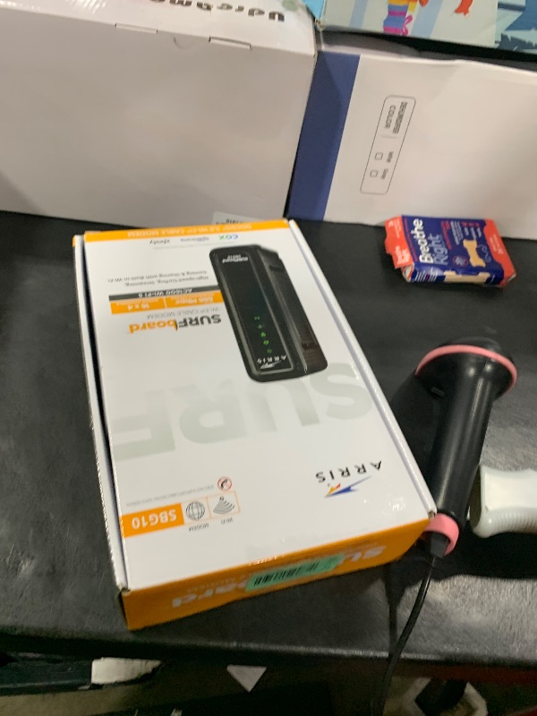 Photo 1 of ARRIS (SBG10) - Cable Modem Router Combo - DOCSIS 3.0 16 x 4 Gigabit & AC1600 WiFi, [Check with your provider for compatibility]400 Mbps Max Internet Speeds
