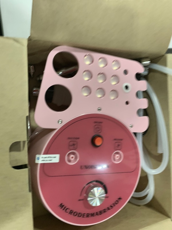 Photo 1 of Diamond Microdermabrasion Machine Professional for Facial UNOISETION 3 in 1 Home Microdermabrasion Machine for Skin Exfoliating, Blackhead Removal, Spray Facial Moisturizing