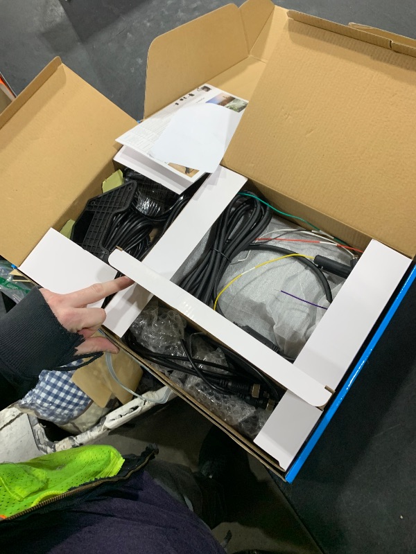 Photo 1 of 4 Channel Backup Camera System,Touchable 10.26 inch Monitor with DVR Stereo, 64GB Card, IP69 Waterproof, Nightvision 1080P Backup Camera for RV/Truck/Trailer Pickup,Rear Side Front Wired System