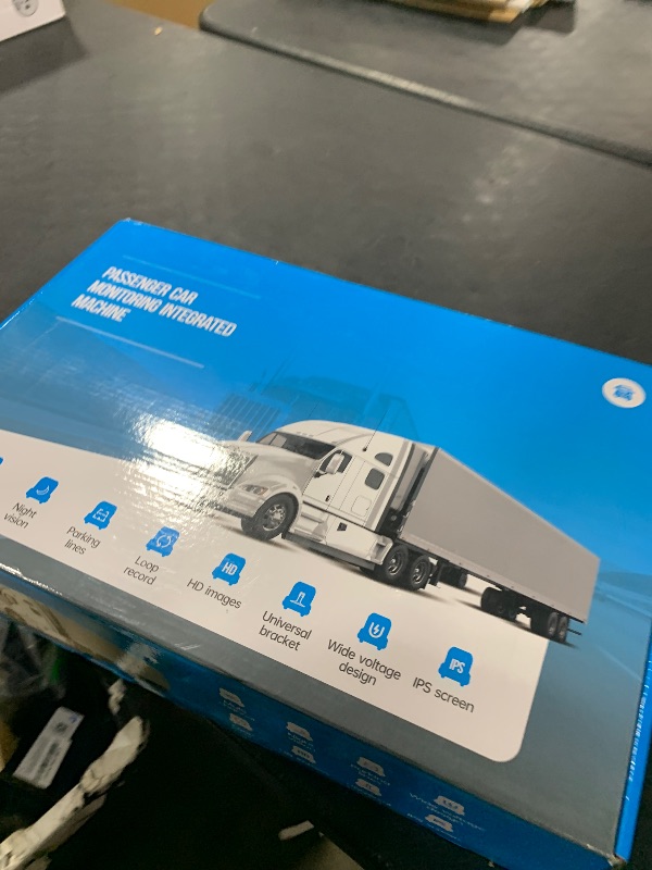 Photo 1 of 4 Channel Backup Camera System,Touchable 10.26 inch Monitor with DVR Stereo, 64GB Card, IP69 Waterproof, Nightvision 1080P Backup Camera for RV/Truck/Trailer Pickup,Rear Side Front Wired System