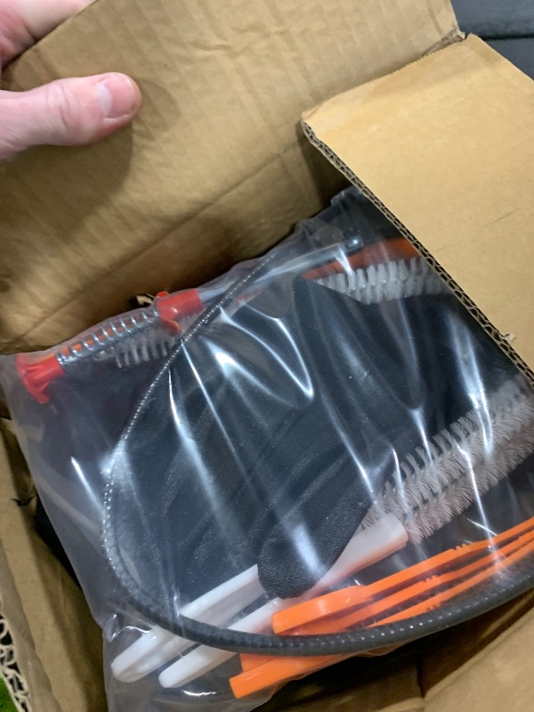 Photo 1 of ?New?50 FT Double Mode Drain Snake Tools, 11-in-1 Drain Auger for Sink and Drain Unblocking, Plumbing Snake for Kitchen, Bathrom and Shower Sink, Snake for Real DYIs (Red)