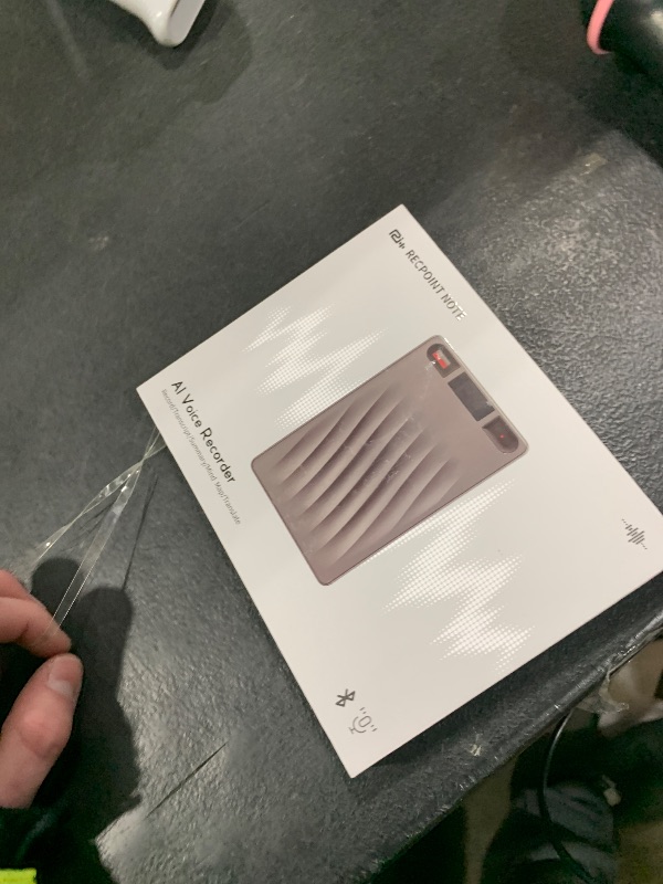 Photo 1 of RECPOINT AI Voice Recorder, Professional Voice Activated Recorder with AI Transcription & Summarize, 64GB Storage, 30H Battery, Noise Cancellation and AI Note Taker for Meetings and Interviews & calls