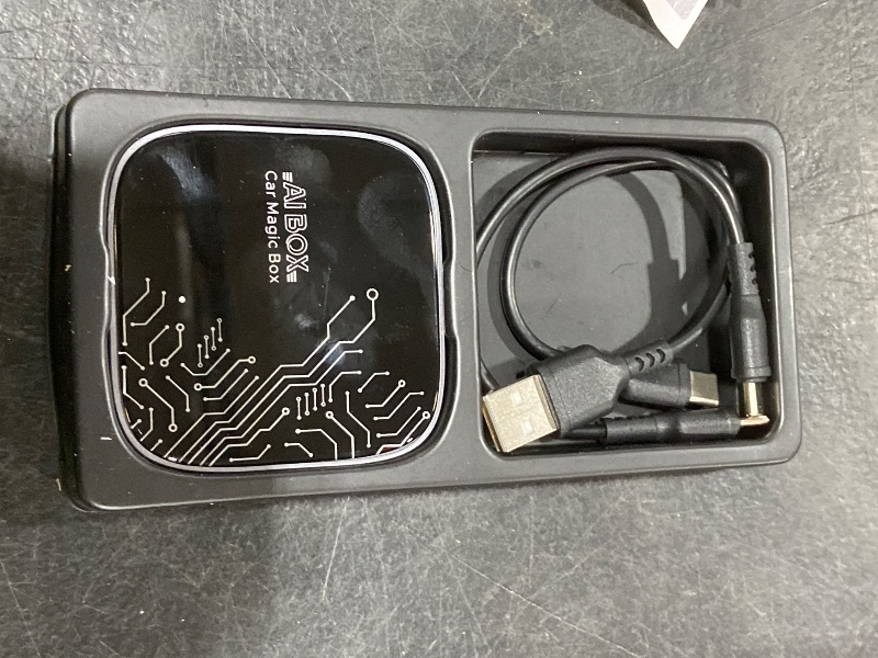 Photo 1 of 4-in-1 Wireless CarPlay Adapter for Streaming Netflix/YouTube/TikTok/TF Card, 2026 Magic Video AI Box & Android Auto Dongle [Dual Band WiFi, Bluetooth 5.3] Plug & Play, Fits for OEM Wired Car Play Car