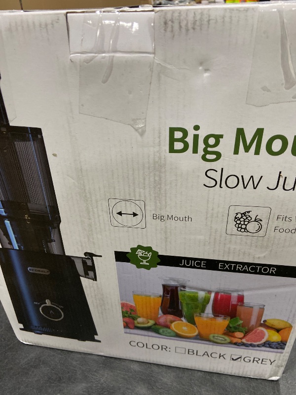 Photo 1 of ECOSELF Cold Press Juice - Slow Masticating Juicer for Vegetables and Fruits - Easy to Clean & Assemble