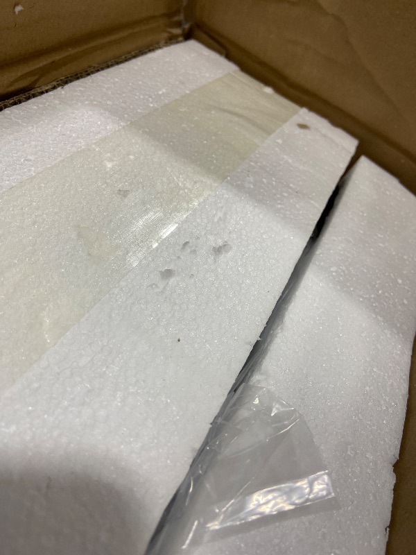 Photo 1 of ?Upgraded?Dimmable Gold Floor Lamp for Living Room with Clear Glass Lampshade, Glass Modern Floor Lamp with 900LM Edison Bulb Included, Standing Tall Lamp for Bedroom, Office, Reading Room, Corner