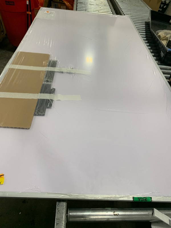 Photo 1 of VIZ-PRO Dry Erase Board/Magnetic Whiteboard, 96 x 48 Inches, Large Wall Mounted Board for School Office and Home 8' x 4'