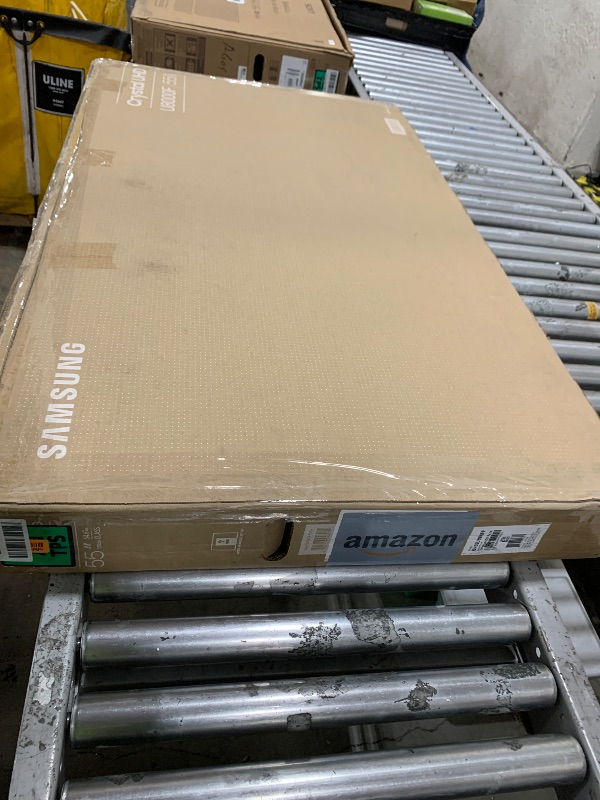 Photo 1 of TV IS BROKEN PARTS ONLY Samsung 55-Inch Class Crystal UHD U8000F 4K Smart TV (2025 Model) Endless Free Content, Crystal Processor 4K, MetalStream Design, Knox Security, Compatible with Alexa TV IS BROKEN PARTS ONLY