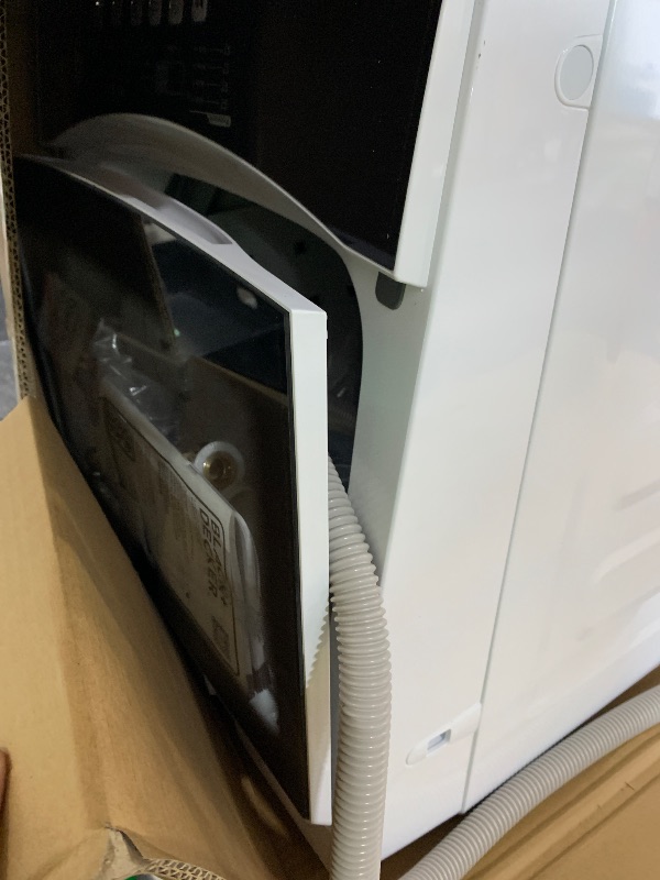 Photo 1 of BLACK+DECKER Small Portable Washer, Washing Machine for Household Use, Portable Washer 1.7 cu.Ft with 8 Cycles, Transparent Lid & LED Display