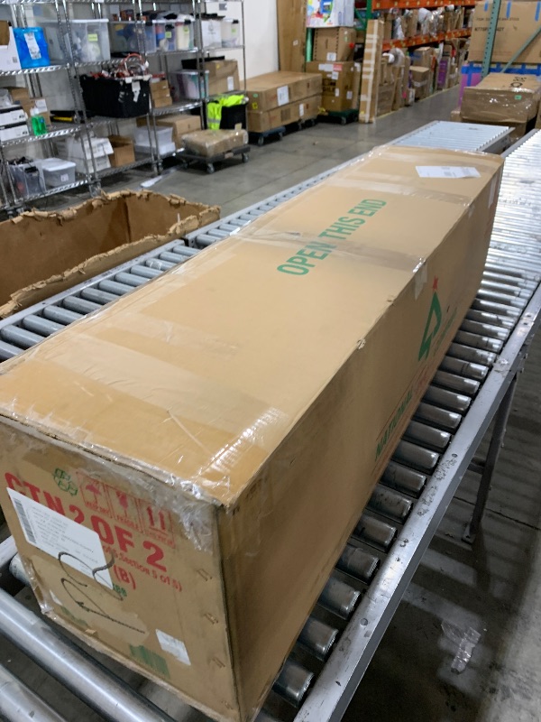 Photo 1 of National Tree Company 12 ft Unlit Dunhill Fir Artificial Full Christmas Tree, 7,794 Tips, Includes Stand, Green