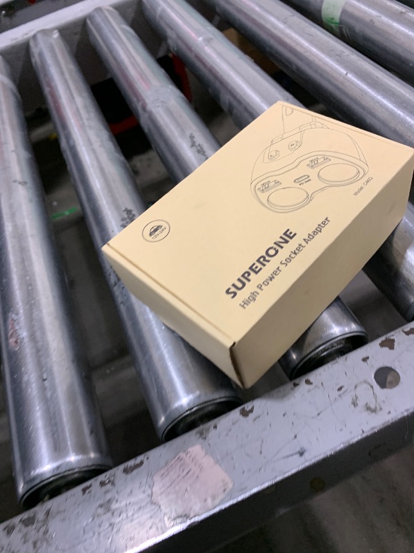 Photo 1 of [2025 Upgraded] Cigarette Lighter Splitter, SUPERONE 180W 2-Socket Cigarette Lighter Adapter with Dual QC3.0 and 20W PD USB C Car Charger Splitter for GPS/Dash Cam/Laptop/iPad/iPhone 17/16/15/14/13/12