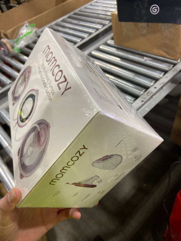 Photo 1 of Momcozy Breast Pump V1 Pro Hospital-Grade, Hands-Free & Portable Wearable Pump, Upgraded Electric Pump with 3 Fine-Tuned Rhythms|15 Levels, Come with Leak-Proof DoubleFit Flange, Cozy Red.