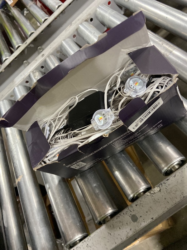 Photo 1 of 100FT Permanent Outdoor Lights for House, 2025 RGB LED Waterproof Christmas Lights Outdoor with Smart APP Remote Control, Outside Eaves Lighting House Decor for Holiday, Halloween, Roof, Party, Daily