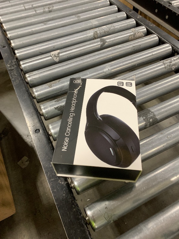 Photo 1 of FOR PARTS DOES NOT FUNCTION ***************Active Noise Cancelling Bluetooth 6.0 Headphones 120H Playtime 6 ENC Clear Call Mic, Over Ear Headphones Wireless with Hi-Res Audio Comfort Earcup Low Latency ANC Headphone for Travel Workout