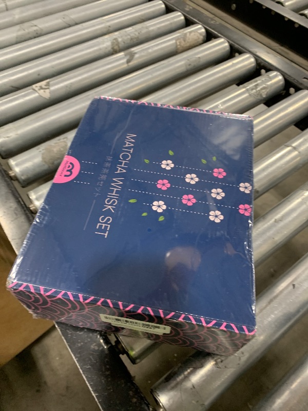 Photo 1 of 7Pcs Matcha Whisk Set, Ceramic Matcha Bowl with Spout, Bamboo Whisk and Holder,Bamboo Scoop,Scoop Rest,Sifter,Tea Towel,Matcha Kit with Cherry Blossom Carved Patterns for Valentine's Day(Sakura Green)