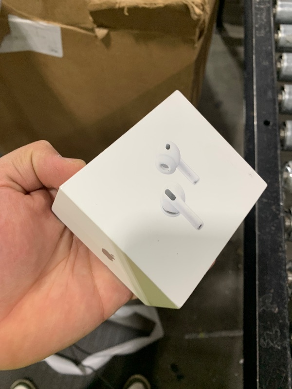 Photo 1 of Apple AirPods Pro 3 Wireless Earbuds, Active Noise Cancellation, Live Translation, Heart Rate Sensing,Hearing Aid Feature,Bluetooth Headphones,Spatial Audio, High-Fidelity Sound, USB-C Charging, White