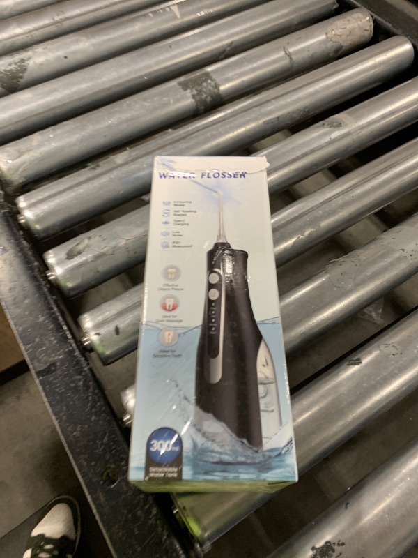 Photo 1 of Water Dental Flosser 300ML Portable - 4 Modes Cordless Oral Irrigator - Rechargeable IPX7 Waterproof - Water Dental Piks for Cleaning for Home Travel