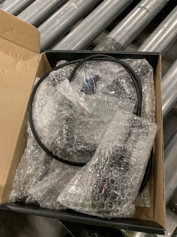 Photo 1 of JFOYH zoom HB876 4-Piston Pre-Bled Hydraulic Disc Brake Set for Mountain Bike, Bike Disc Brake Kit with 160mm Rotors, Front and Rear Levers(PM Adapter Included) - Left-Front&Right-Rear