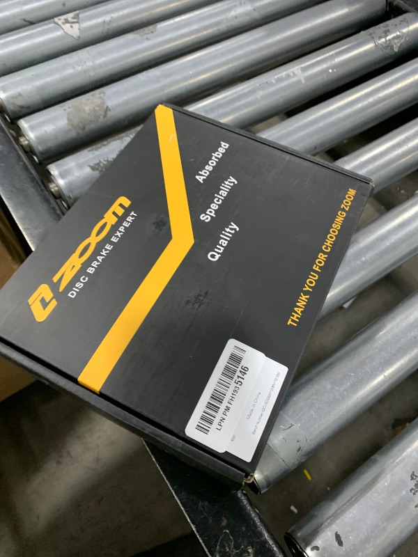 Photo 1 of JFOYH zoom HB876 4-Piston Pre-Bled Hydraulic Disc Brake Set for Mountain Bike, Bike Disc Brake Kit with 160mm Rotors, Front and Rear Levers(PM Adapter Included) - Left-Front&Right-Rear