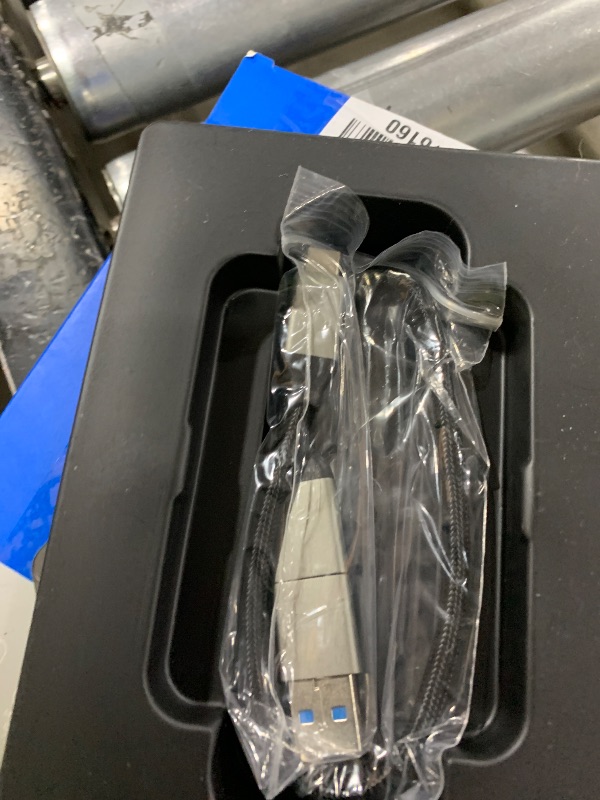 Photo 1 of ORICO 1TB Magnetic Portable SSD, Metal Body, 4K 120 fps ProRes HDR Record and Store, Up to 460MB/s, USB C&A 2 in 1 Cable, External SSD Compatible with iPhone 16 Pro Max, Tablet, Computer - K5PLUS