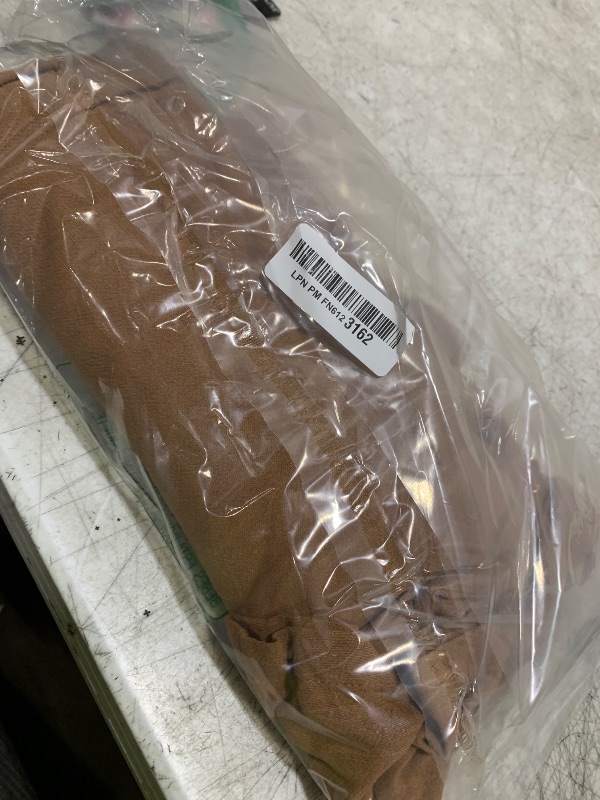 Photo 1 of ANRABESS Women's 2 Piece Outfits Linen Pants Jumpsuit Matching Lounge Set Casual Summer Beach Vacation Trendy Clothes Brown Medium