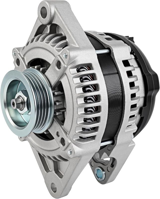 Photo 1 of SCITOO Alternator Fits for Chrysler for PT Cruiser 2.4L 2006-2009 12V 136Amp High-output CW S4 Pulley Class High Output Alternator 05034702AA 11244 421000-0370 90-29-5644 11244r 421000-0370 AL6471X