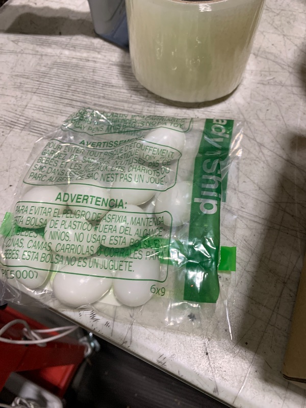Photo 1 of 10 Pack White Plastic Eggs, Fake Easter Egg, for DIY Crafts, Painting, Party, Home Decor, Kids, Kitchen