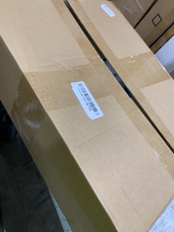 Photo 1 of QWORK 4" Vinyl Post Cap Gothic Style Post Caps, 8 Pack White Gothic Post Cap, Vinyl Fence Post Caps for 4" Square Post