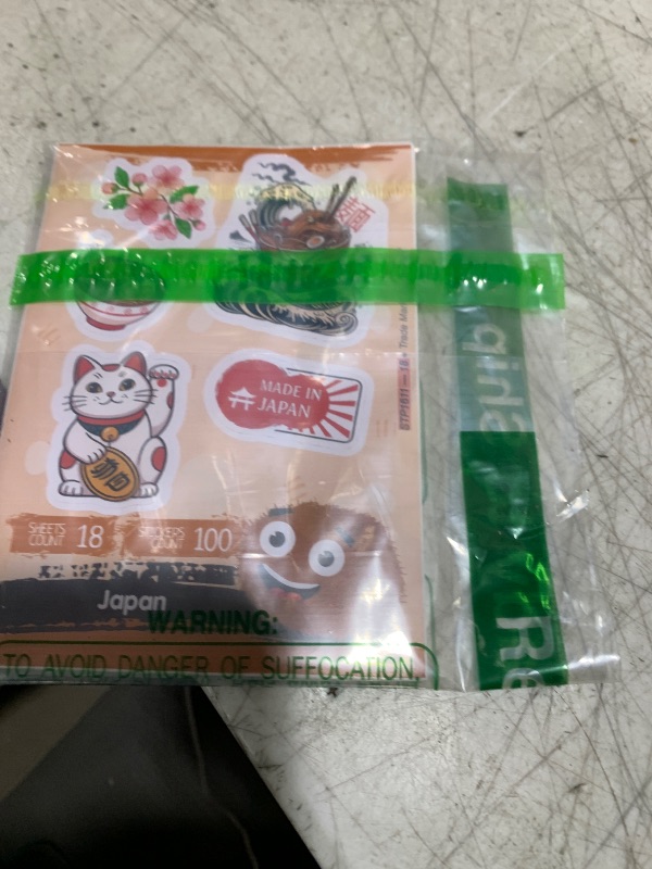 Photo 1 of 100Pcs Japanese Stickers, Japan Stickers for Scrapbooking - Japan Party Decorations - Japanese Gifts - Gift for Women & Men
