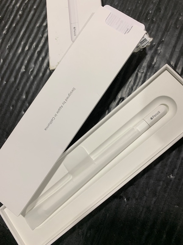 Photo 1 of Apple Pencil (USB-C): Device Compatibility Check Required - Pixel-Perfect Precision, Tilt Sensitivity, Ideal for Note-Taking, Drawing, and Signing Documents. Charges and Pairs with USB-C