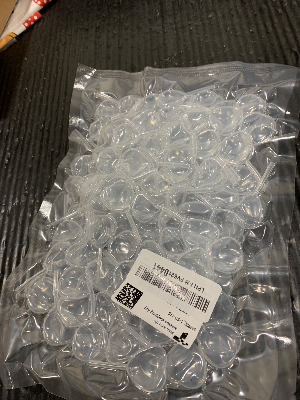 Photo 1 of 100Pcs Mini Pipettes for Cupcakes, 4ml Clear Plastic Cupcake Liquid Dropper Transfer Liquid Squeeze Dropper Pipettes Disposable Mini Pipettes for Chocolate Strawberries Cupcakes Decoration