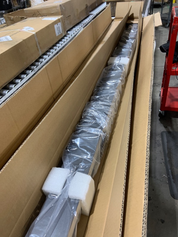 Photo 1 of hykolity 8FT Linkable LED Linear Light, 80W 9200lm 3000K/4000K/5000K CCT Selectable, 0-10V Dimmable Architectural LED Suspension Office Lighting Fixture for Market, Garage, ETL,4 Pack-Black