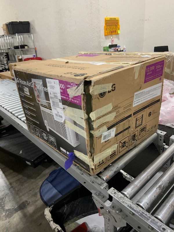 Photo 1 of LG 10000 BTU Window Air Conditioners [2023 New] Remote Control WiFi App Ultra-Quiet Washable Filter Cools 450Sq.Ft for Medium & Large Room AC Unit air conditioner Easy Install White LW1017ERSM1