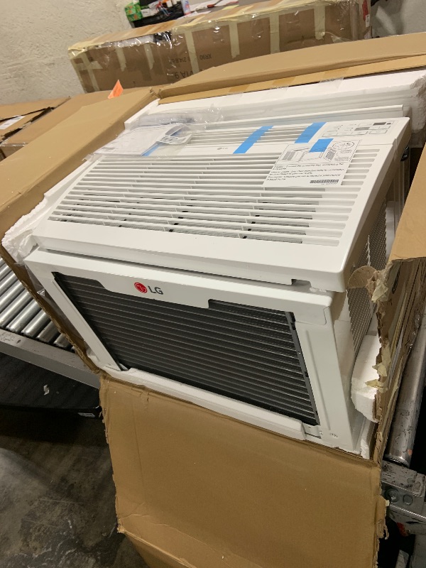 Photo 1 of LG 10000 BTU Window Air Conditioners [2023 New] Remote Control WiFi App Ultra-Quiet Washable Filter Cools 450Sq.Ft for Medium & Large Room AC Unit air conditioner Easy Install White LW1017ERSM1