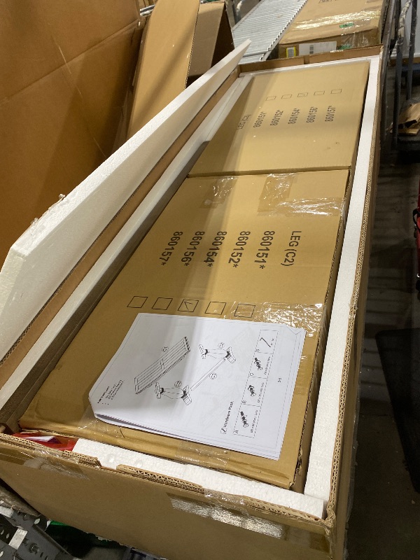 Photo 1 of Martin Svensson Home Napa Sofa Console Table, Modular Flip Top Dining or Accent, Solid Natural Wood