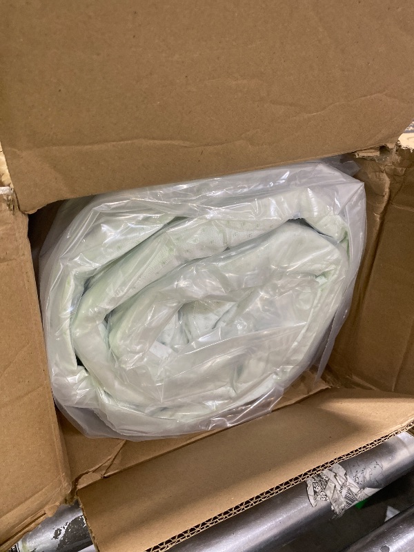 Photo 1 of ZINUS 10 Inch Queen Green Tea Memory Foam Mattress [New Version], Fiberglass Free, Medium Firm Feel, Zoned Pressure Relief, Certified Safe Foams & Fabric, Mattress in A Box