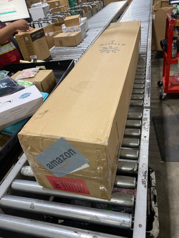 Photo 1 of ZINUS 10 Inch Queen Green Tea Memory Foam Mattress [New Version], Fiberglass Free, Medium Firm Feel, Zoned Pressure Relief, Certified Safe Foams & Fabric, Mattress in A Box