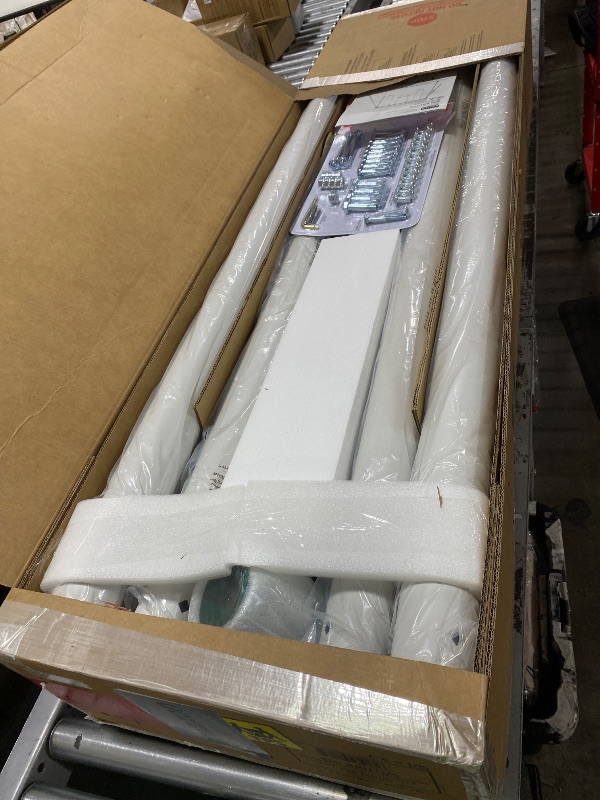 Photo 1 of Backyard Discovery Big Brutus Galvanized Steel Swing Set Kit with Classic A-Frame, Two Belt Swings, One Trapeze Bar, Easy Assembly, Heavy-Duty Powder-Coated Steel, Weather-Resistant, Outdoor Playset