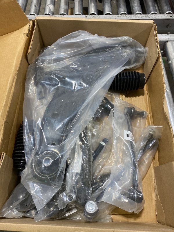 Photo 1 of 10pc Front Lower Control Arms Sway Bar Links Tie Rods Suspension Kit