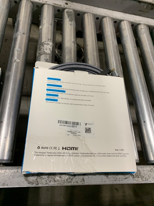 Photo 1 of Highwings 8K Long HDMI Cable 20FT/6M 48Gbps, 2.1 High Speed HDMI 8K60Hz 4K120Hz 144Hz eARC HDR HDCP 2.2 2.3 Compatible for Gaming, PS5 and Monitor