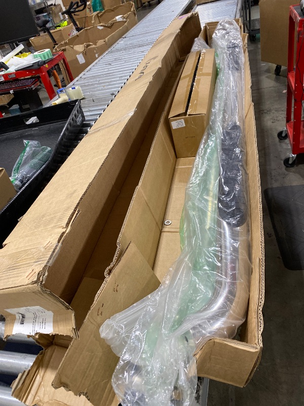 Photo 1 of TrailFX Nerf Bar Side Steps Fits Ford F-150 Crew Cab 2015-2026 Polished Stainless Steel 3-Inch Round Bent 60 Degree Truck Running Boards Pair Rocker Panel Mount for TrailFX A0041S