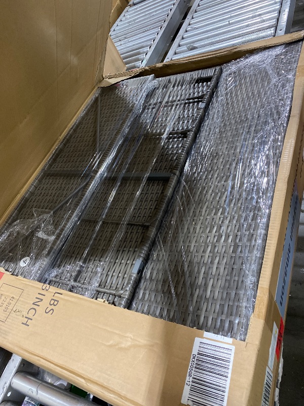 Photo 1 of RoyalCraft 4-Piece Wicker Patio Conversation Furniture Set