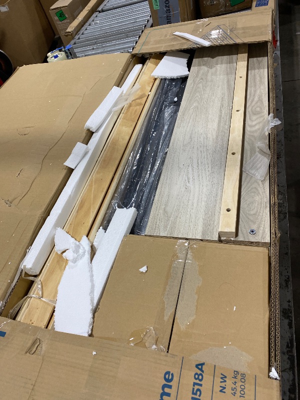 Photo 1 of Linsy Home Full Bed Frame With Ergonomic Headboard