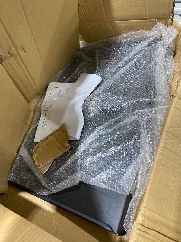 Photo 1 of **PARTIAL SET**OEF Furnishings Portable, Height Adjustable Metal Music Sheet Stand, Black