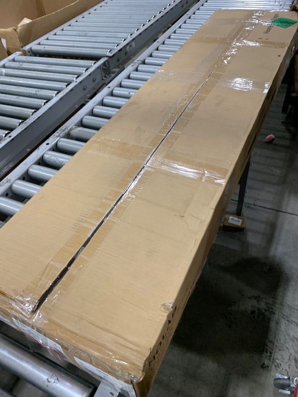 Photo 1 of TIQLAB Standing Desk with Two Drawers, Stand Up Standing Desk Adjustable Height, Electric Sit Stand Table with Storage Shelf and Splice Board, 55 * 24 inch, Maple